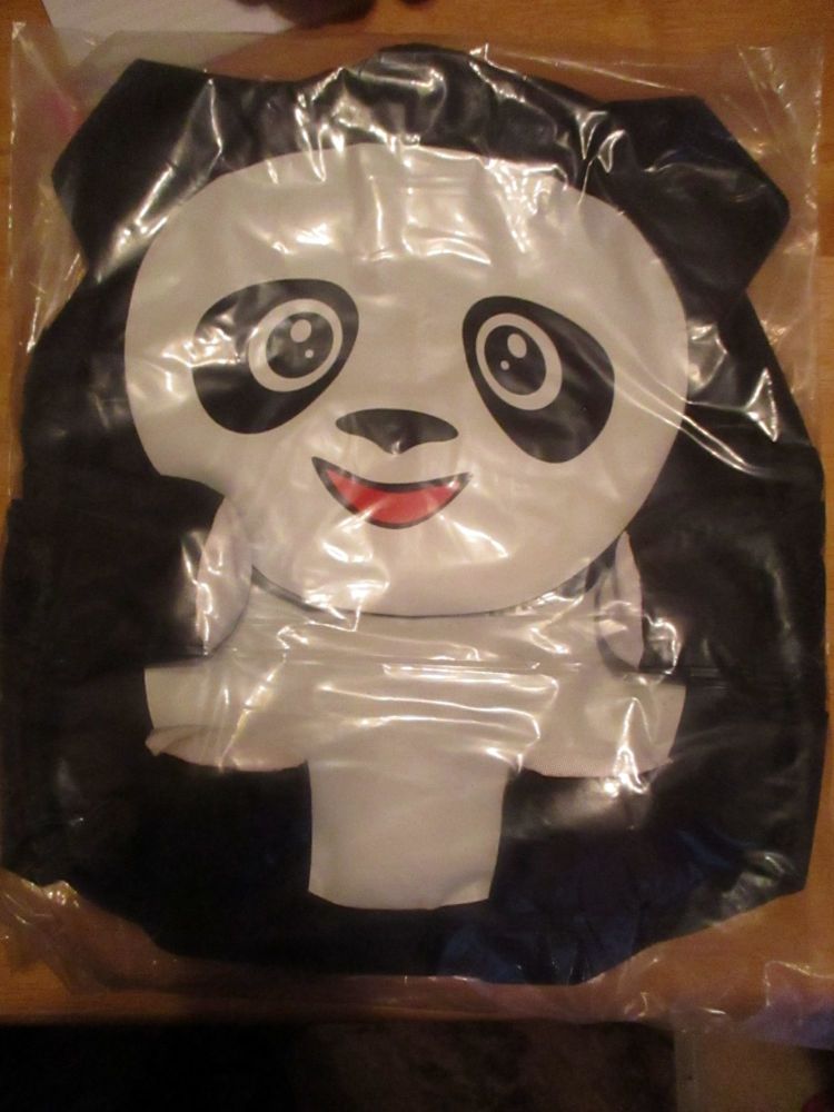 Panda - Animal Design Backpack - 10kg Max Hold. 2 Compartments. 2 Side Pockets.
