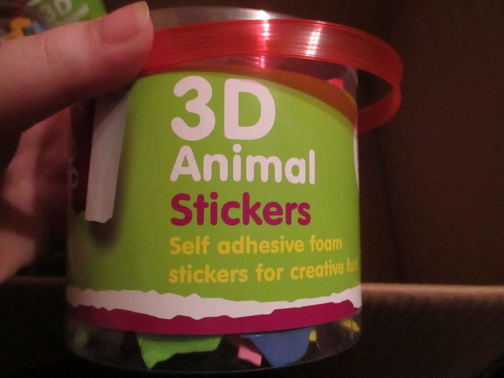 Animals - Crafty Creations 3D Foam Self Adhesive Stickers