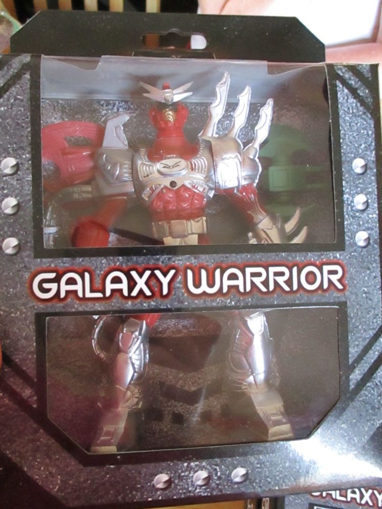 Red Galaxy Warrior Play Set