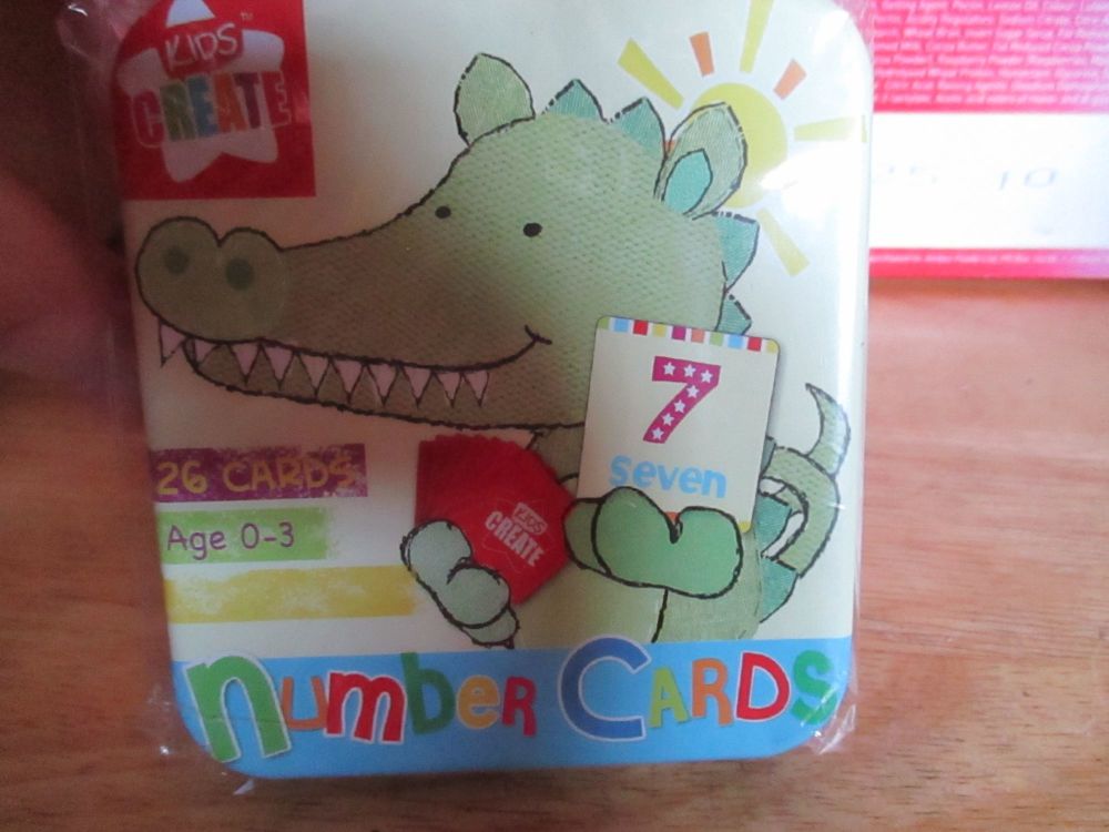 Kids Create - 26pc Number Cards Game In Tin