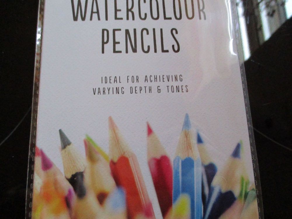 Hue 12pc Watercolour Pencils In Tin