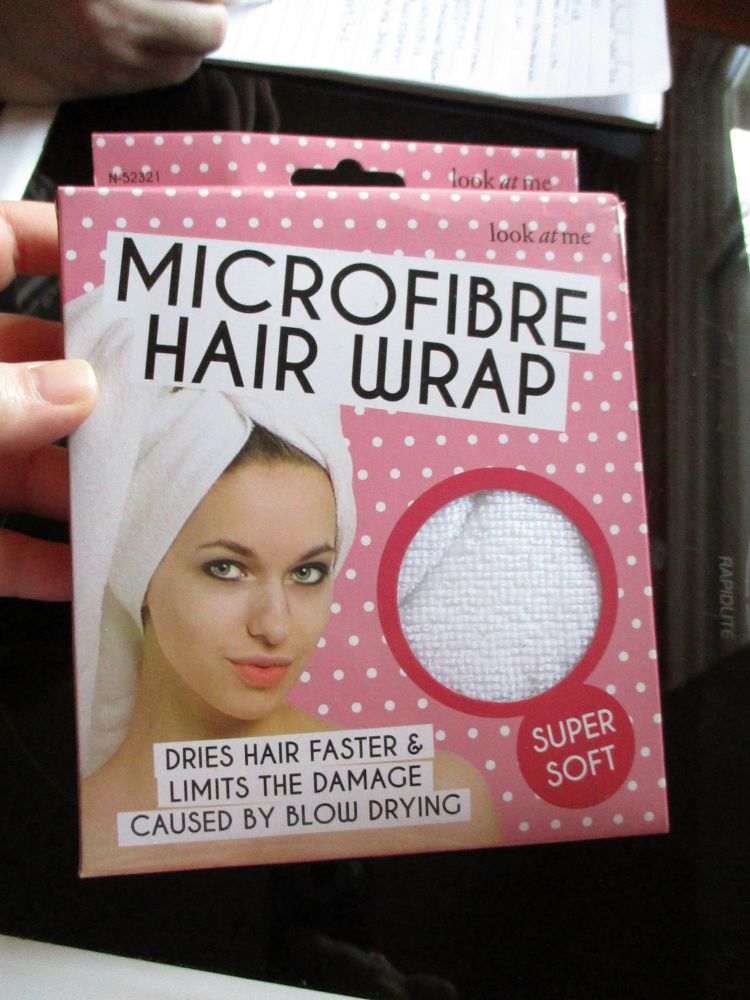 Microfibre Hair Wrap (Towel) - Look At Me