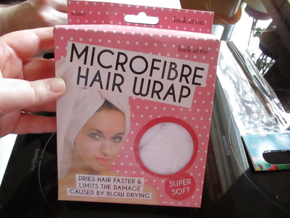 Microfibre Hair Wrap (Towel) - Look At Me