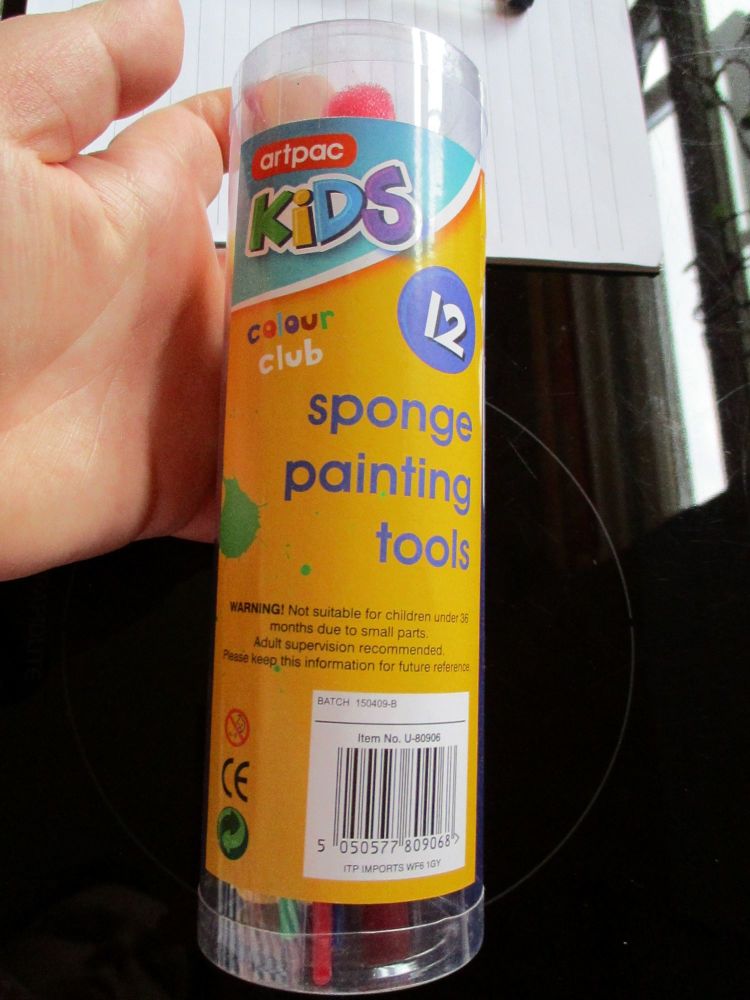 12pc Sponge Painting Tools Set - Artpac