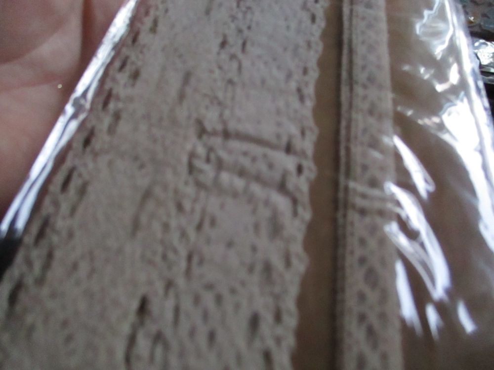 Ivory Self Adhesive Lace Strips - Craft Corner