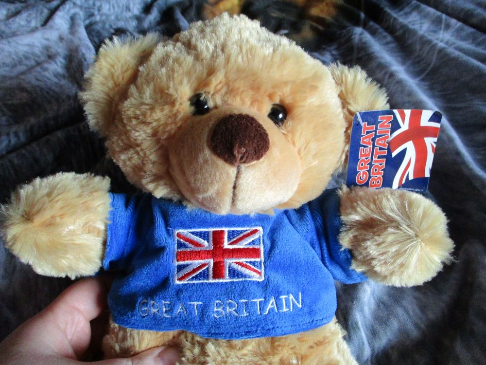 (*)Great Britain T-Shirt Bear - PMS - Soft Toy
