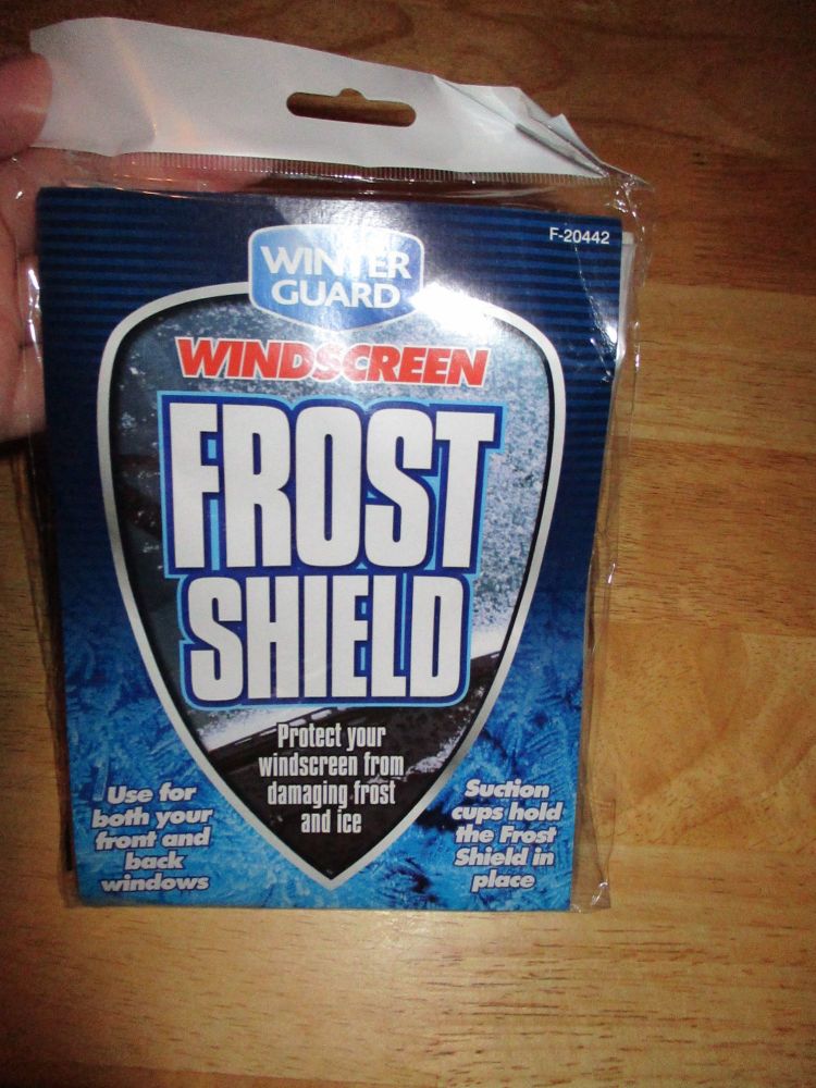 Car & Van Protector - STOP Frost & Ice Build-up. Winter Guard Frost Windscreen Shield