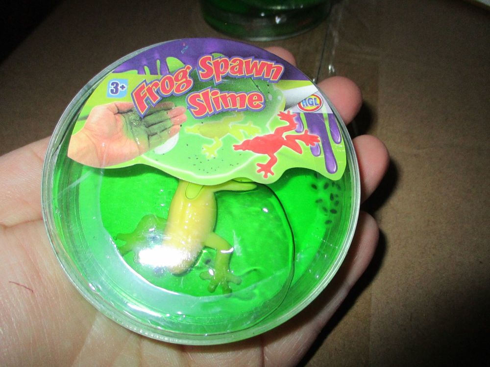 Yellow Frog - Frog Spawn Slime Toy - HGL