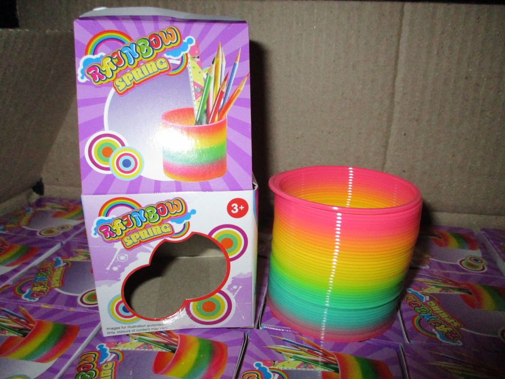 Stretchy Rainbow Spring Toy