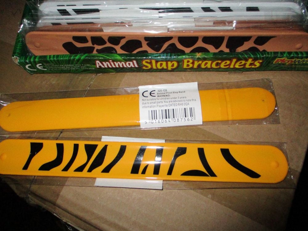 Tiger Stripe - Animal Snap Band Bracelet - Playwrite