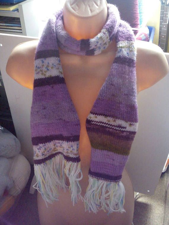 Purple multi toned and floral pattern 52