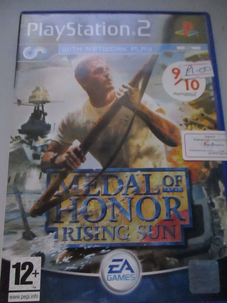 Medal Of Honor Rising Sun - PS2 Playstation 2 Game