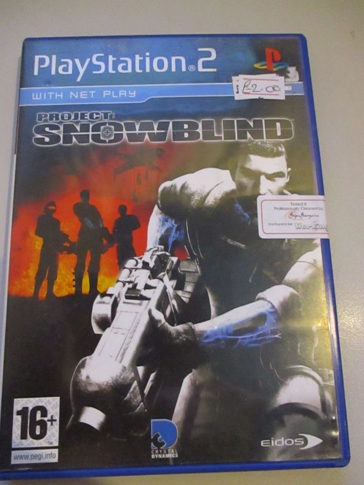 Project: Snowblind - PS2 Playstation 2 Game