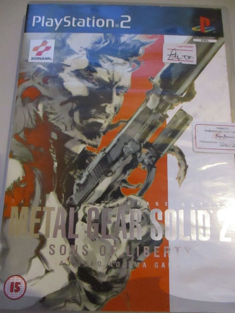 Metal Gear Solid 2: Sons Of Liberty - Special Edition - PS2 Playstation 2 Game
