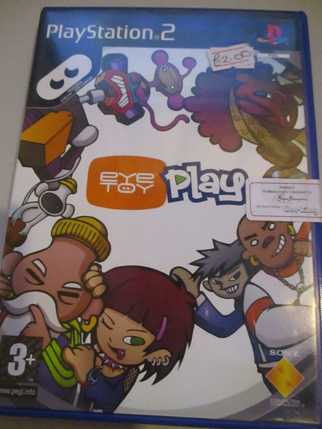 EyeToy Play PS2 Playstation 2 Game
