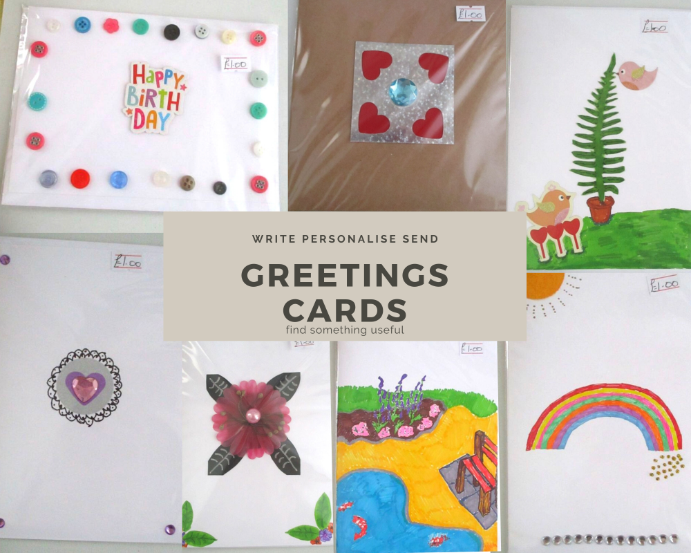 Handmade Greetings Cards - Blank Inside
