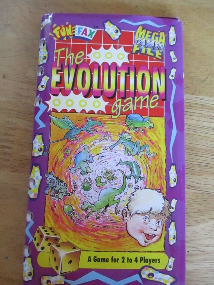 FunFax Mega Game File - The Evolution Game (2-4 Players) - Paperstock