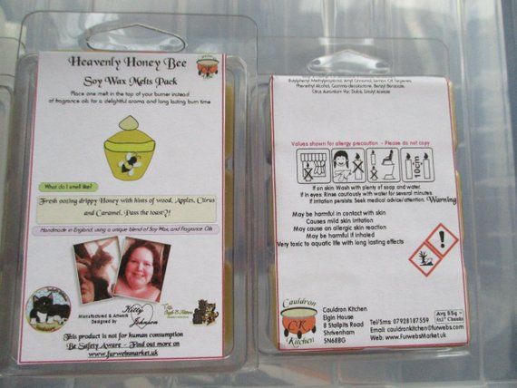 Heavenly Honey Bee Scented Soy Wax Melts Pack