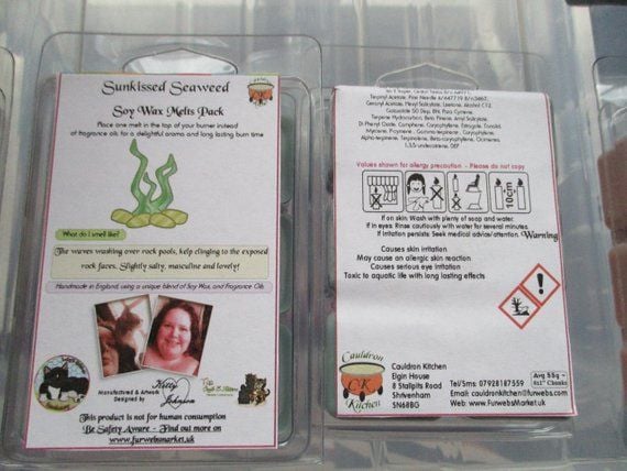 Sunkissed Seaweed Scented Soy Wax Melts Pack