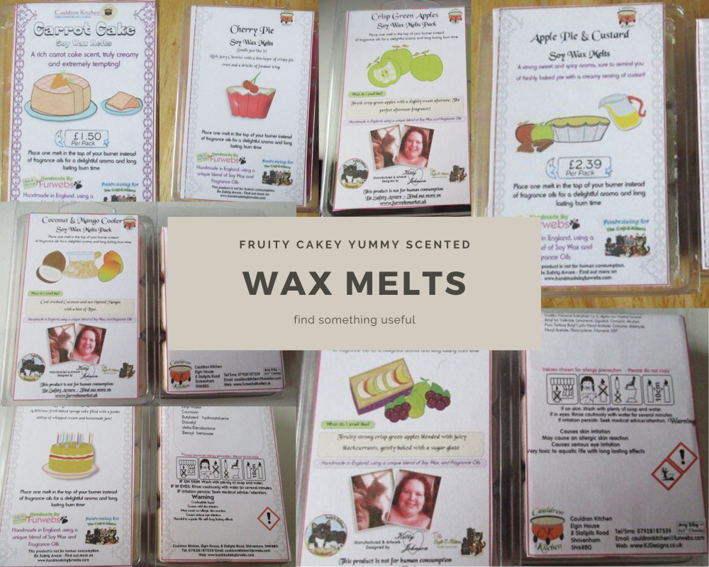 Scented Soy Wax Melt Packs