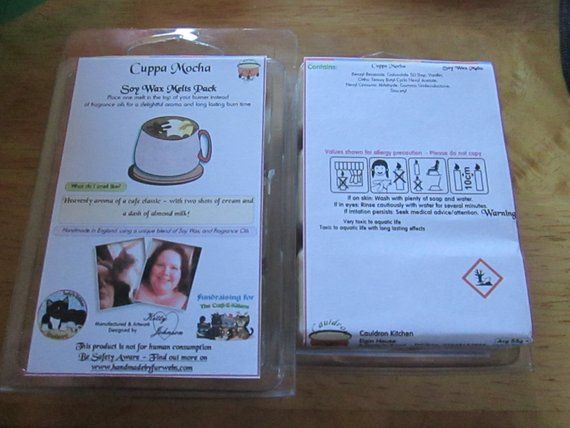 Cuppa Mocha Scented Soy Wax Melts Pack