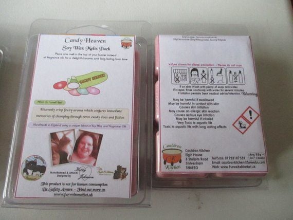 Candy Heaven Scented Soy Wax Melts Pack