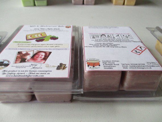 Apple & Blackcurrant Bake Scented Soy Wax Melts Pack