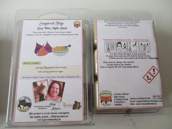 Sugared Figs Scented Soy Wax Melts Pack