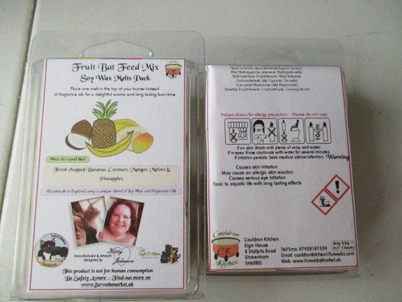 Fruit Bat Feed Mix Scented Soy Wax Melts Pack