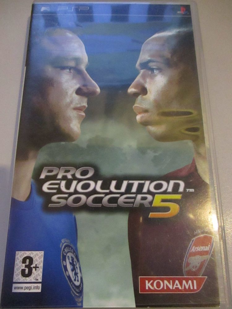 Pro Evolution Soccer 5 - PSP Playstation Portable Game
