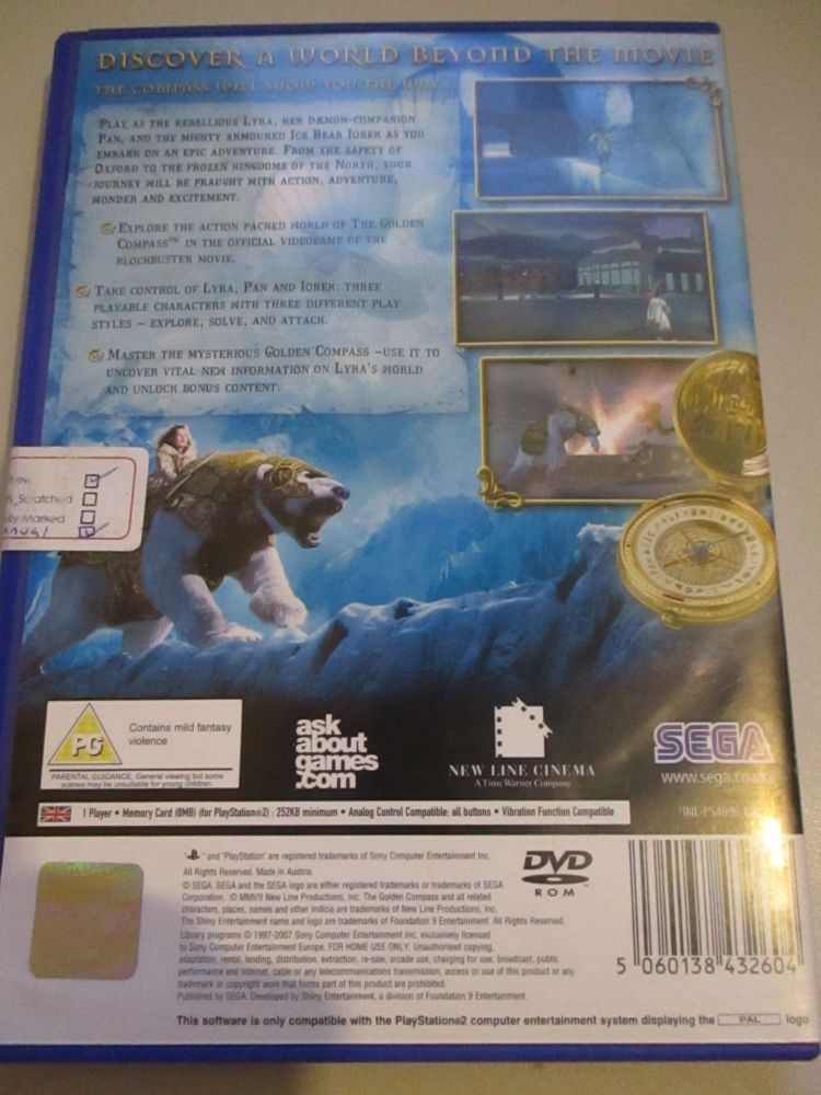 The Golden Compass - PS2 Playstation 2 Game