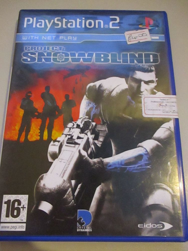 Project: Snowblind - PS2 Playstation 2 Game