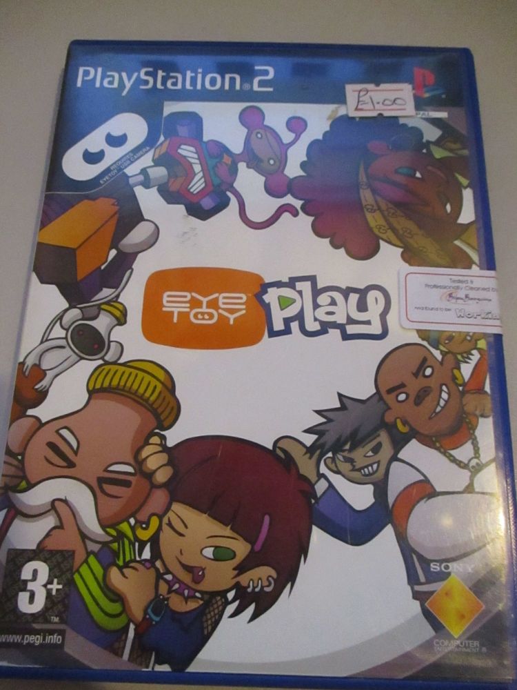 EyeToy: Play - PS2 Playstation 2 Game
