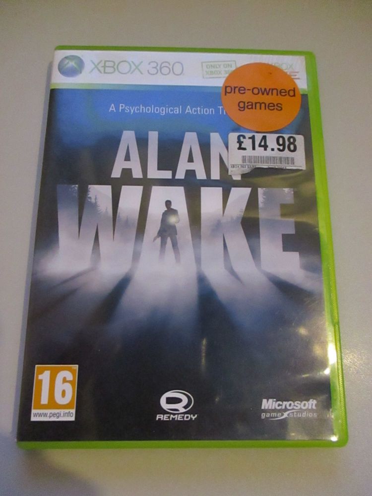Alan Wake - Xbox 360 Game