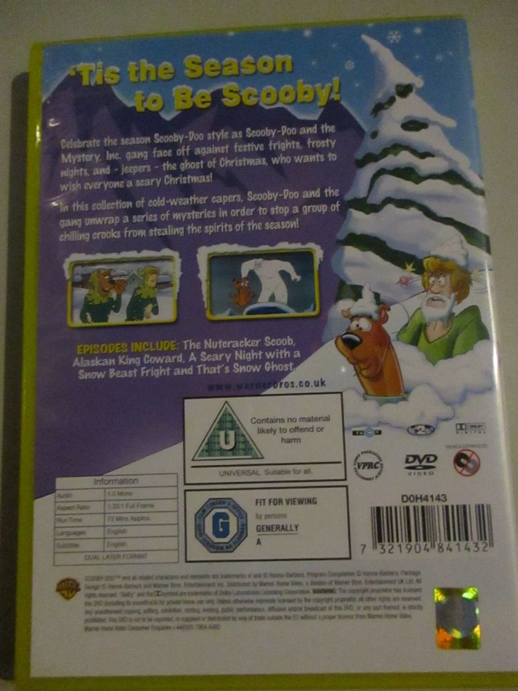 Scooby Doo Winter Wonderdog - DVD