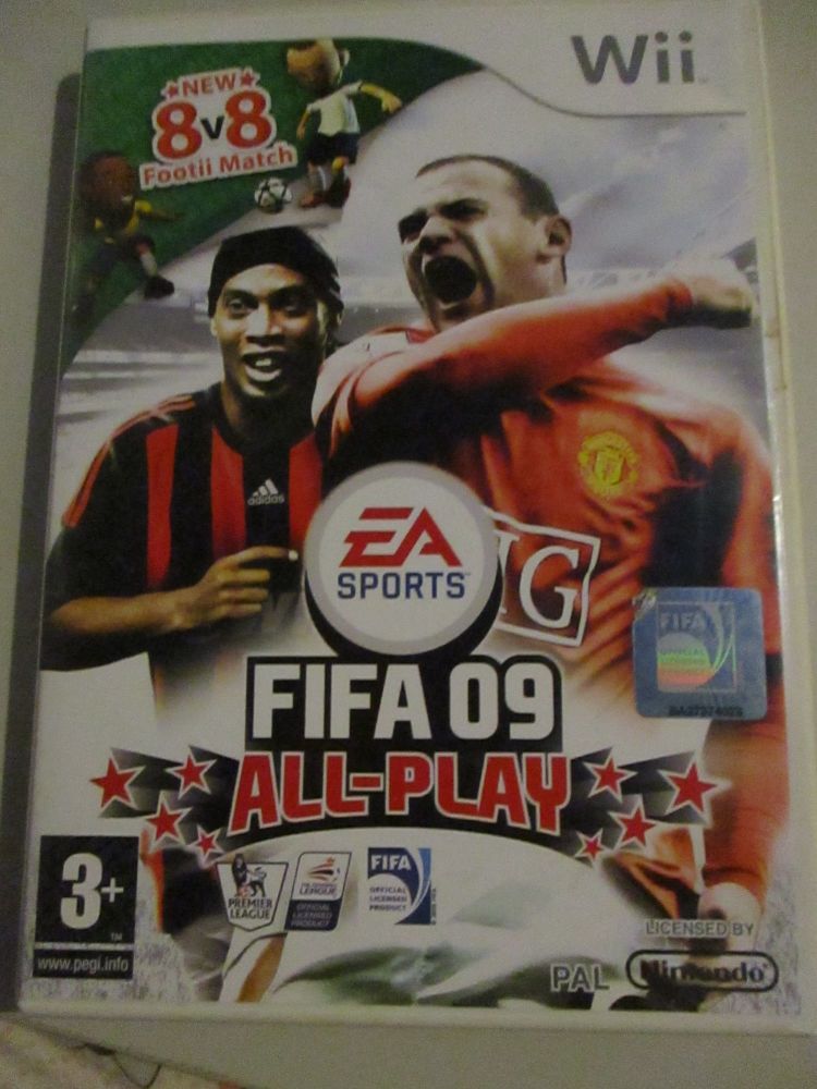 Fifa 09 All Play - Nintendo Wii Game