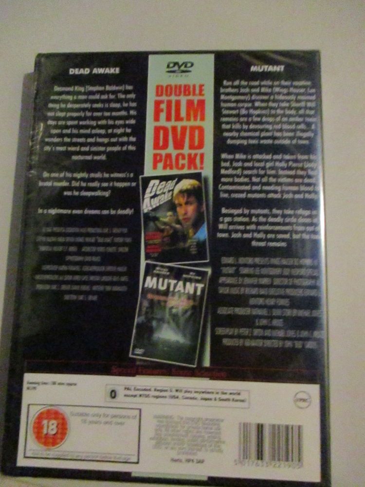 Dead awake / Mutant 2Pk - DVD