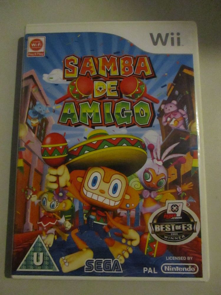 Samba De Amigo - Nintendo Wii Game