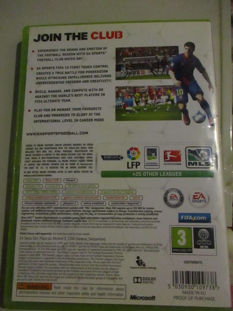 Fifa 13 - Xbox 360 Game