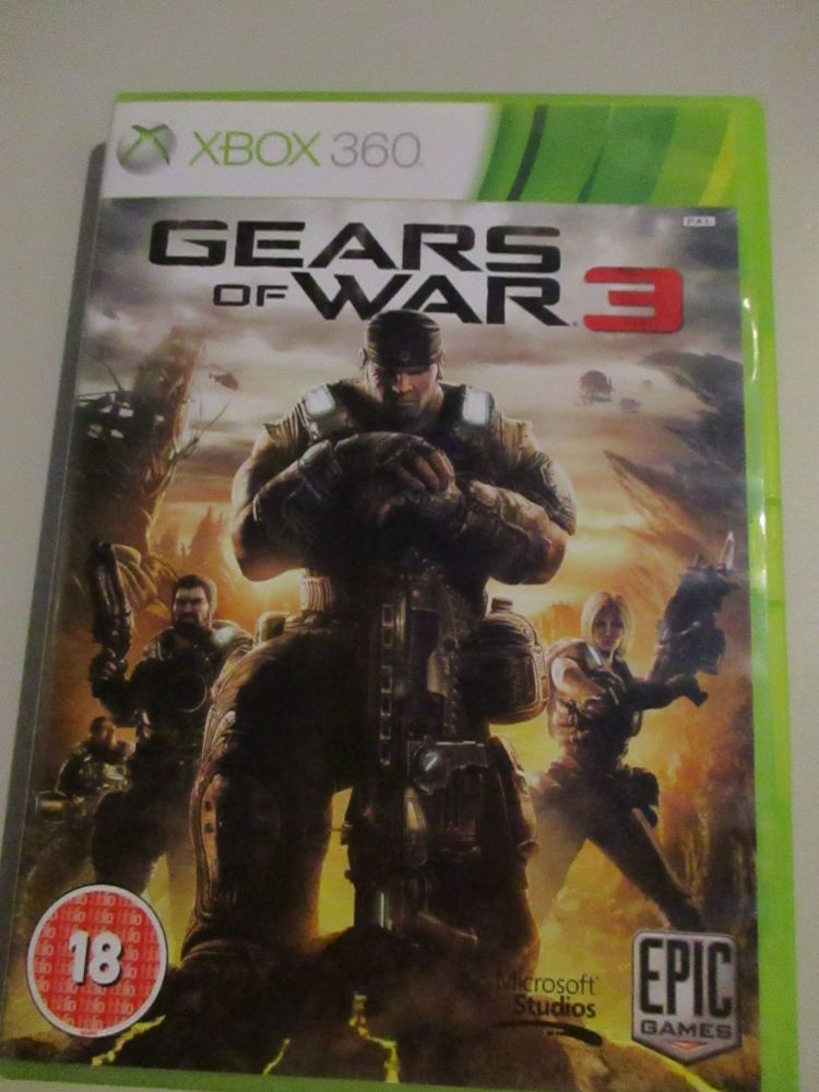Gears Of War 3 - Xbox 360 Game