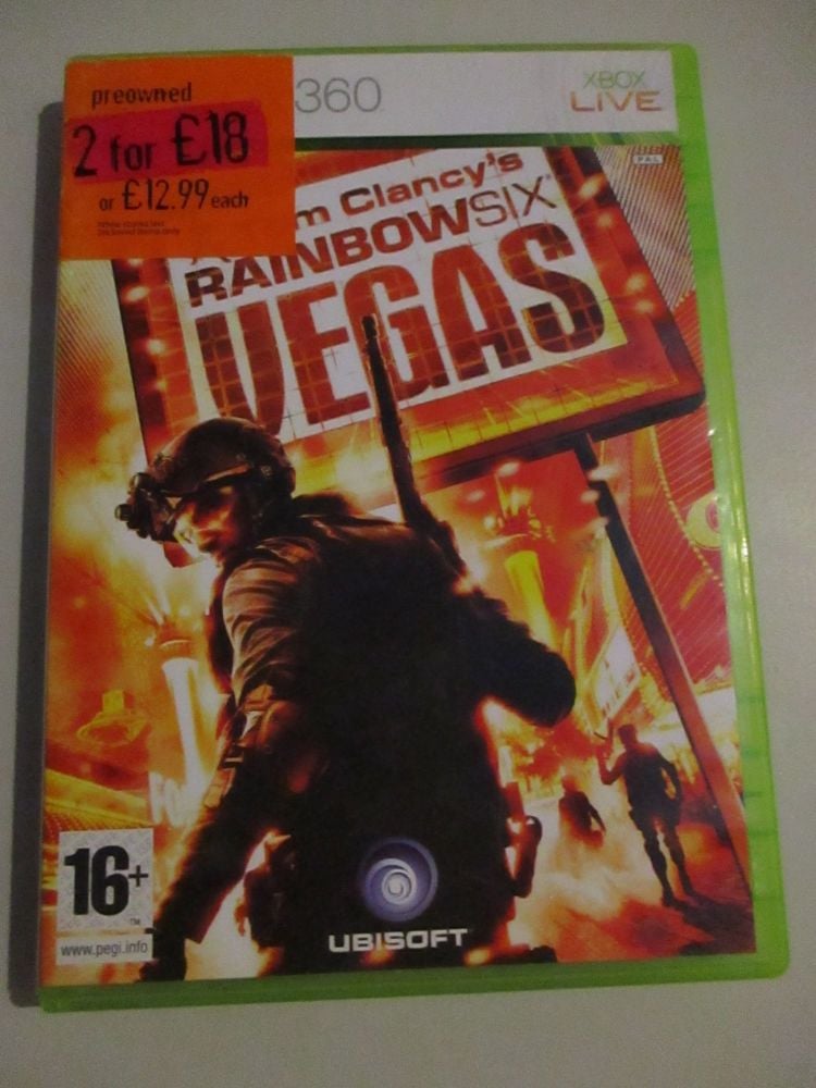 Tom Clancys Rainbow Six Vegas - Xbox 360 Game