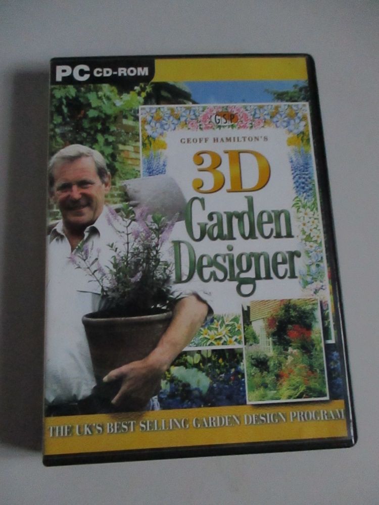 Geoff Hamiltons 3D Garden Designer - PC CD-Rom Game
