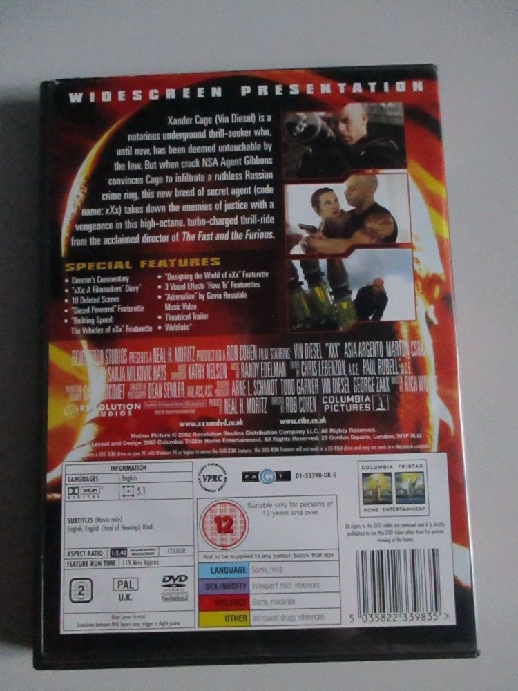 xXx - DVD