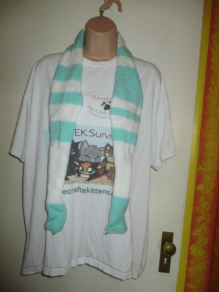 Mint Green & White 57