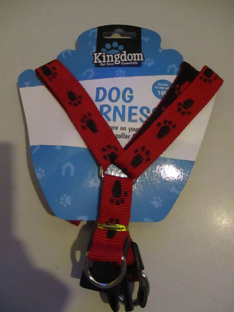 10Kg Red Dog Harness - Kingdom