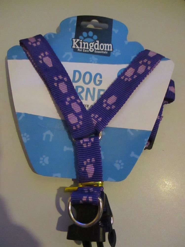 10Kg Purple Dog Harness - Kingdom