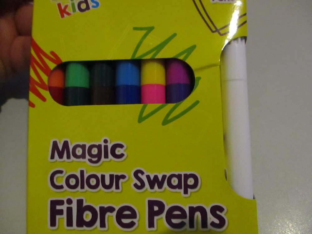 Magical Colour Swap Fibre Pens 8pk