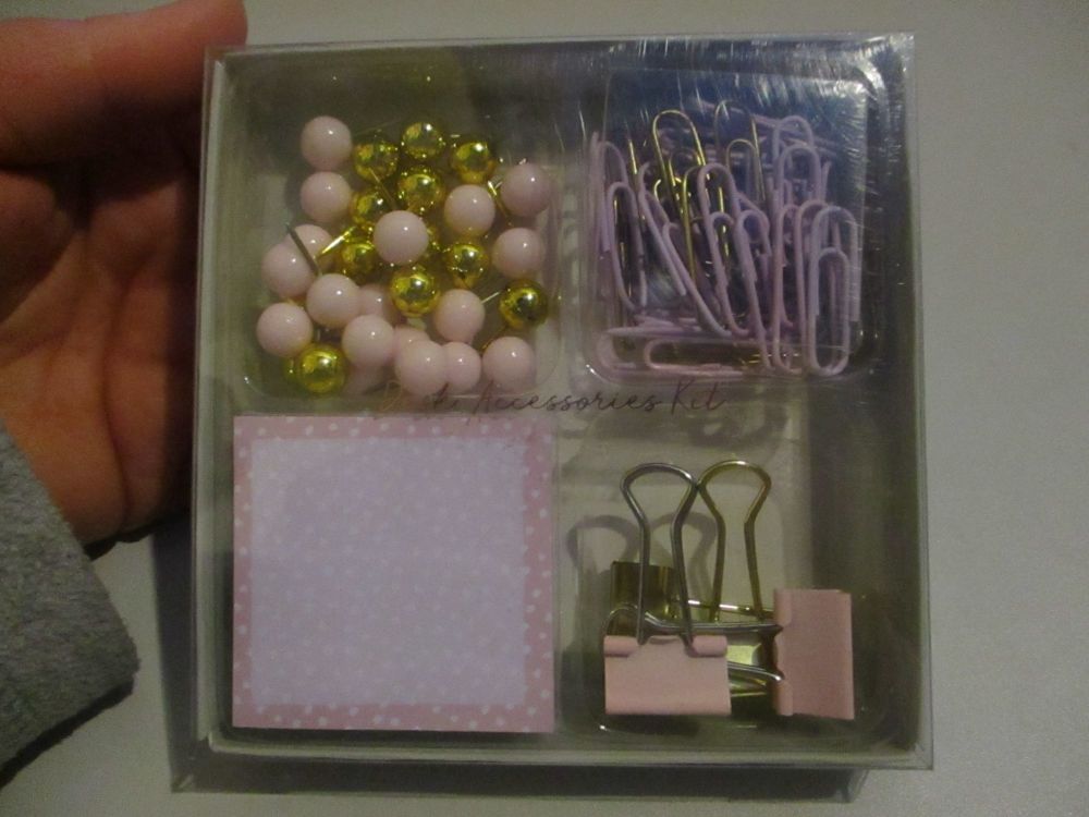 Pink - Desk Accessories Kit
