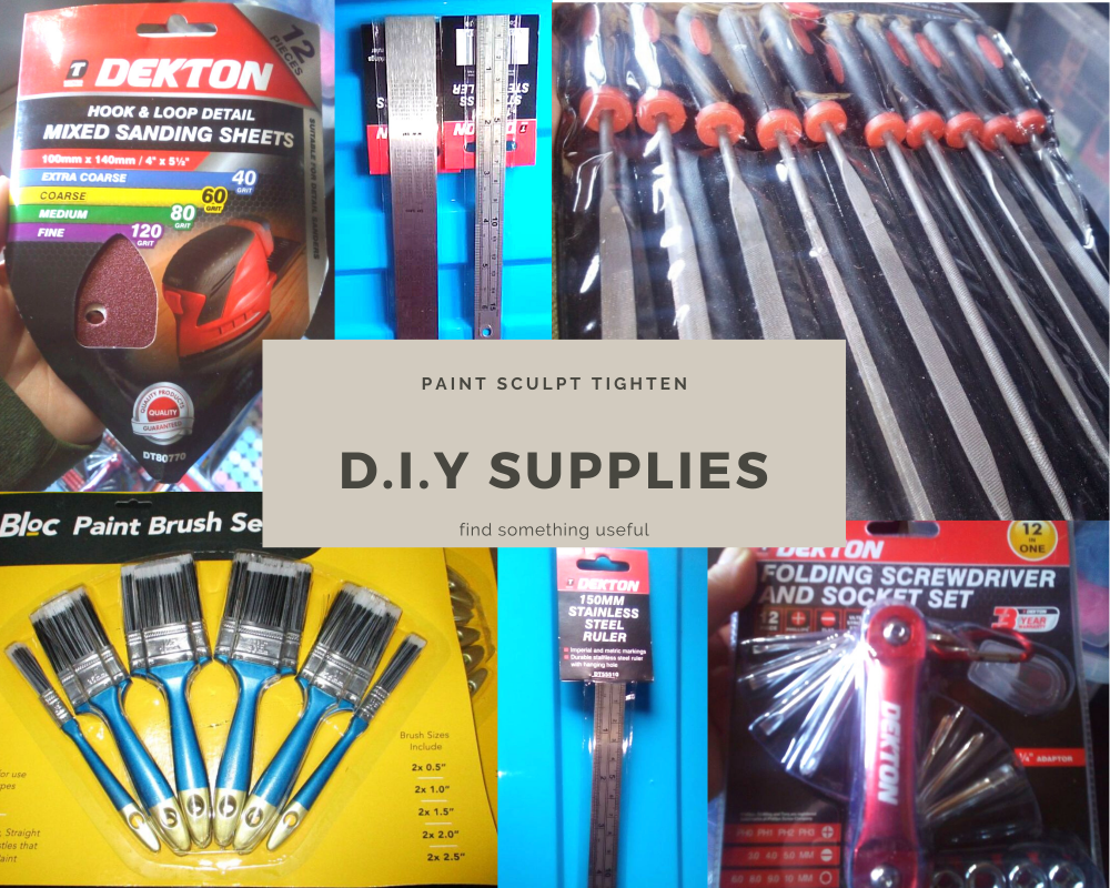 D.I.Y Tools and Decorating Supplies