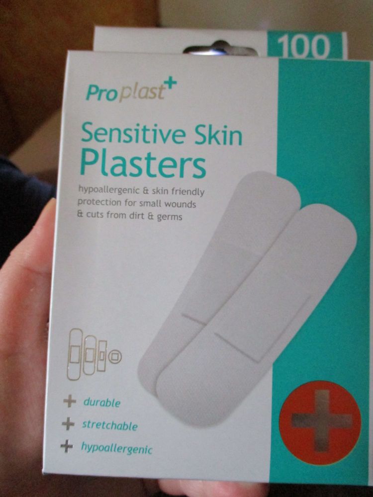 ProPlast Sensitive Skin Plasters - 100pk